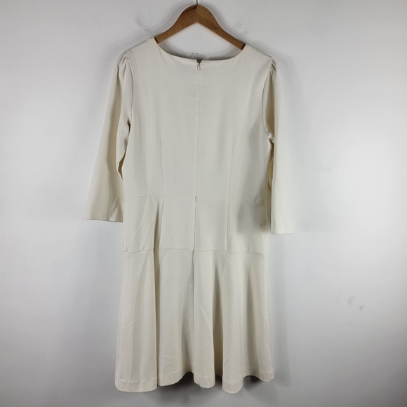 New Ann Taylor Long Sleeve Tiered Drop Waist Sheath Dress - Picture 8 of 10